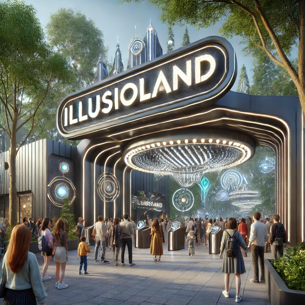 Entrée au parc d'Illusioland